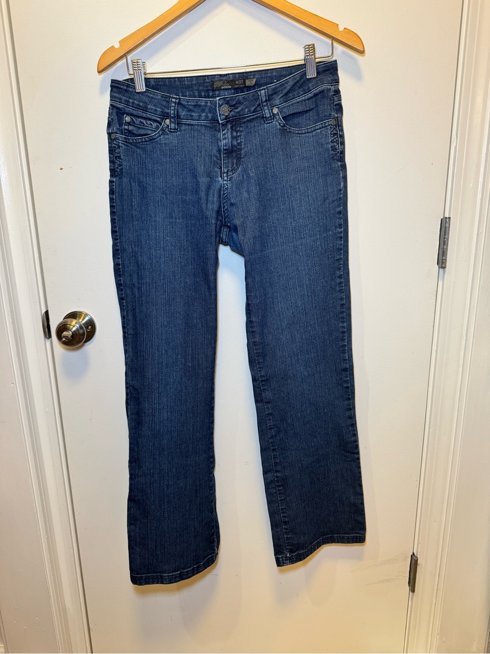 Prana Women's Dark Blue Boot Cut Jeans